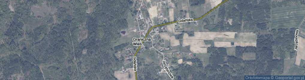 Zdjęcie satelitarne Jodłowa ul.